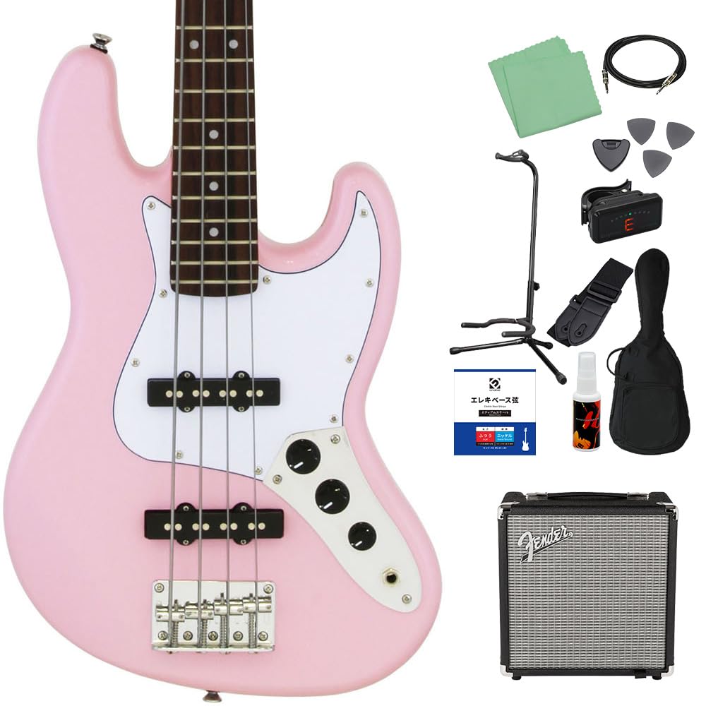 Amazon | LEGEND LJB-MINI Kawaii Pink ベース 初心者12点セット